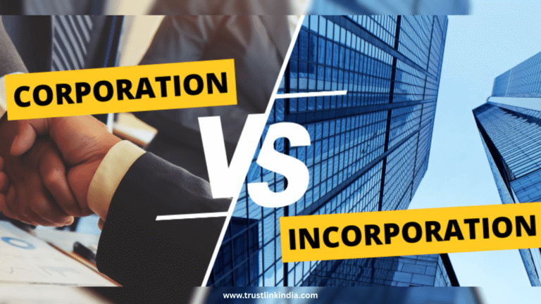 Corporation vs. Incorporation